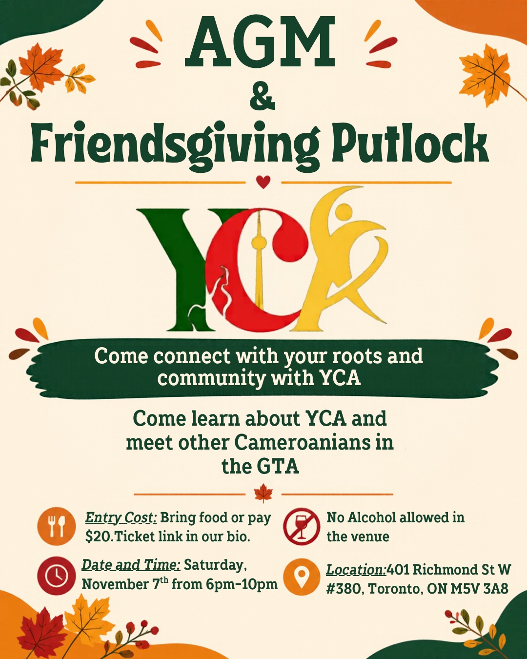 AGM & Friendsgiving Putlock